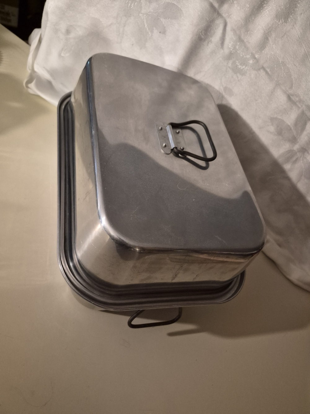 Wearever 2624 Aluminum Covered Roasting Pan Vintage